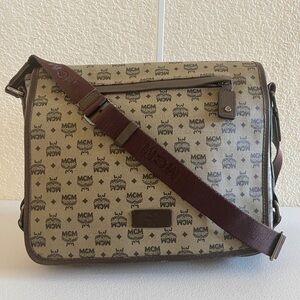 Mcm unisex messenger bag